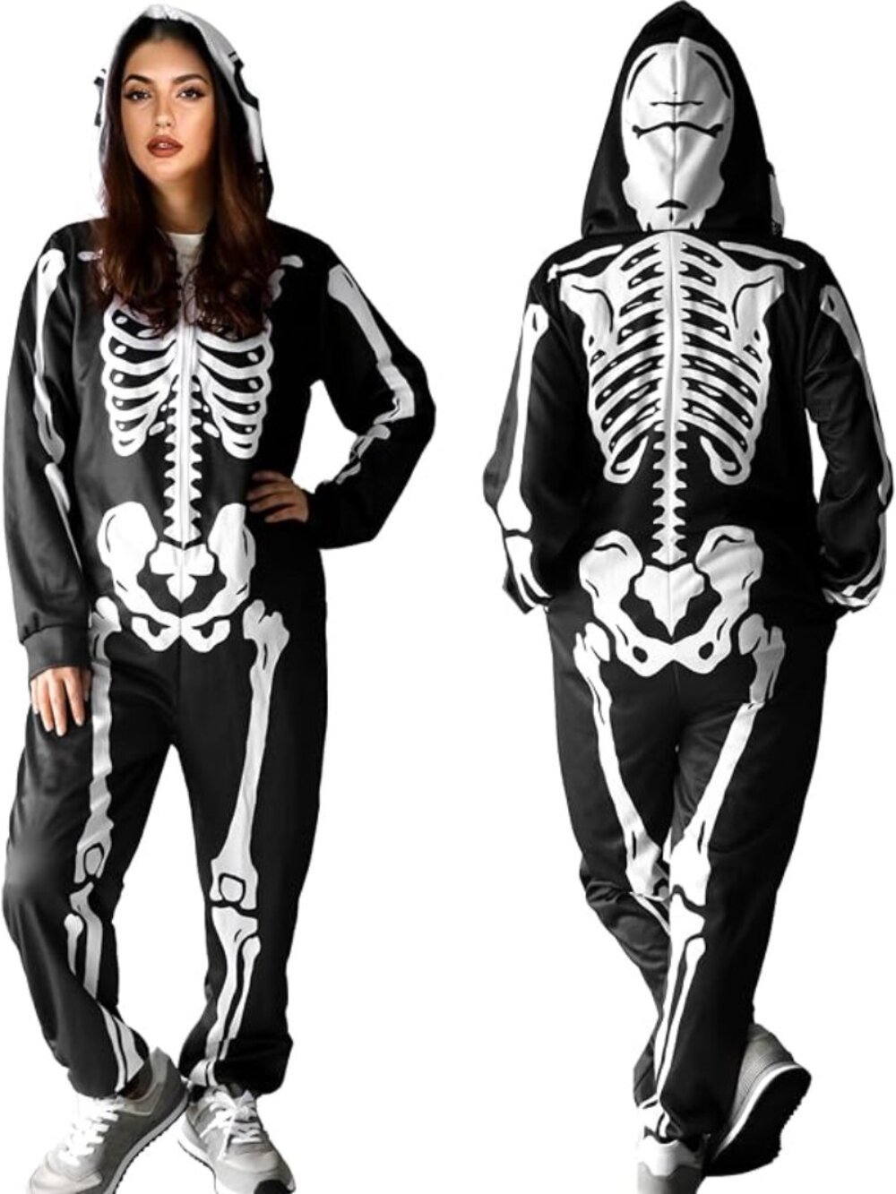 Halloween Skeleton Bodysuits, Cross-Dressing Clothes for Halloween